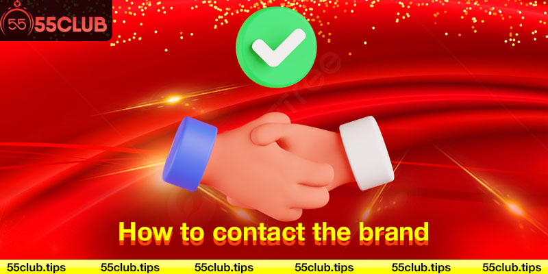 How to contact the brand